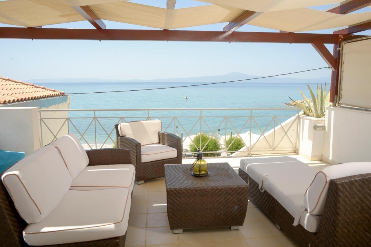 Agali 2 Superior Mezonet Front Of The Sea Appartement Akrogiali Buitenkant foto